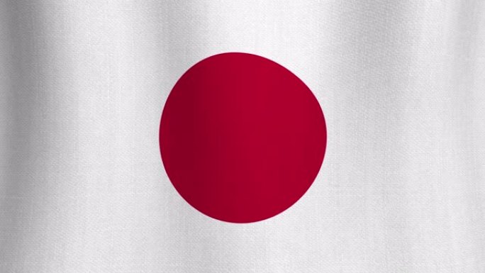 以现实的日本棉旗为背景