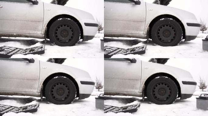 问题柴油汽车冬季推出，劣质柴油冻结，电池电量不足，运动缓慢
