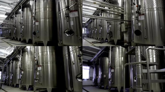 酿酒师工厂葡萄酒发酵用钢桶