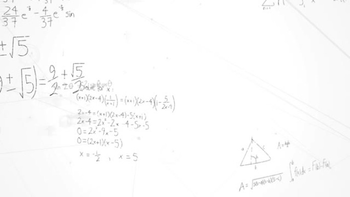 数学方程和非对称线