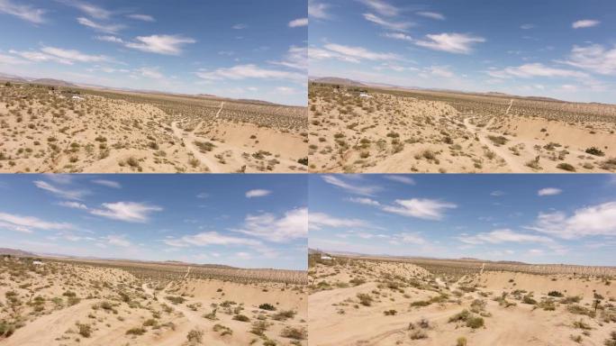 莫哈韦沙漠鸟瞰图