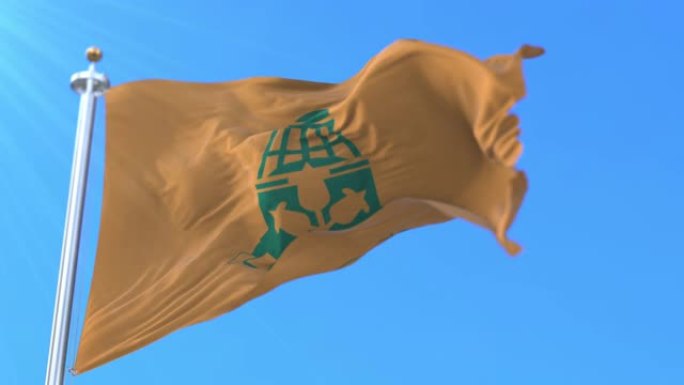 以色列拉玛特·哈沙隆市的旗帜-卢普