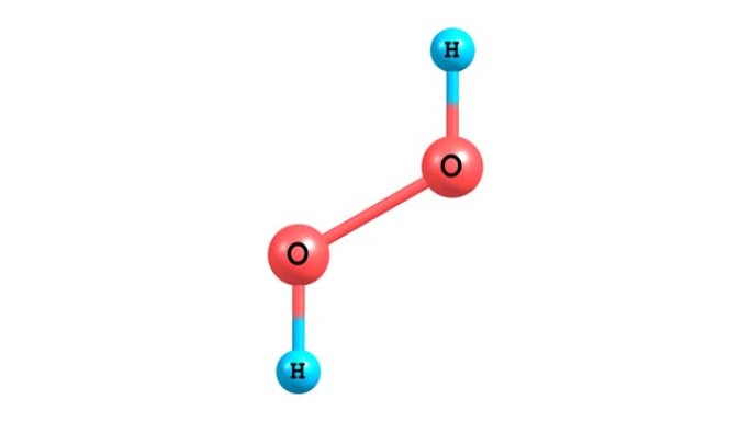 过氧化氢分子旋转视频