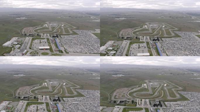 鲁斯塔维国际赛车场环形无人驾驶飞机全高清赛车摩托赛道