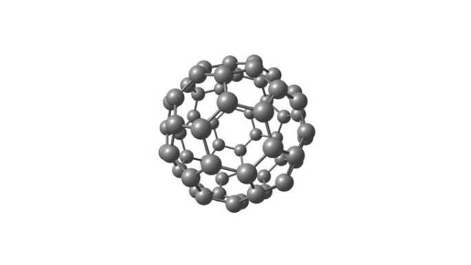 富勒烯C60分子分离旋转