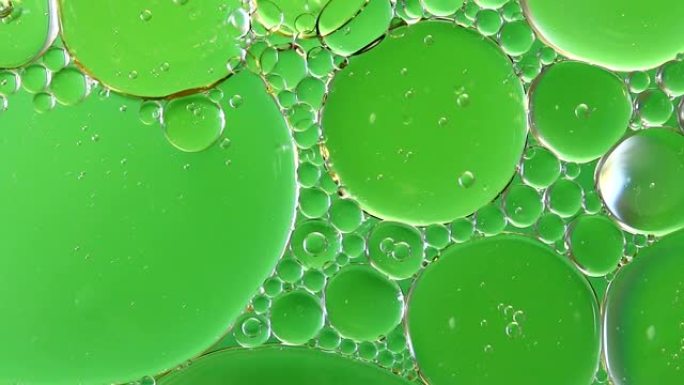 气泡绿色艺术抽象背景