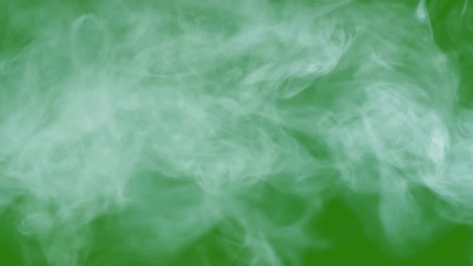 绿色屏幕烟雾