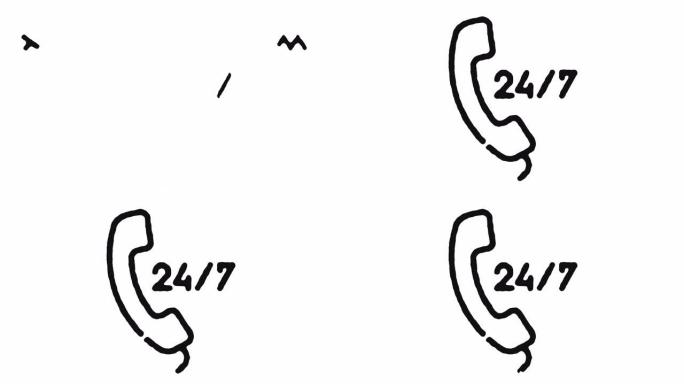 呼叫中心图标动画素材 & 阿尔法频道