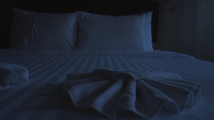 夜床房滑动镜头
