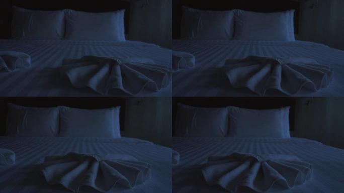 夜床房滑动镜头