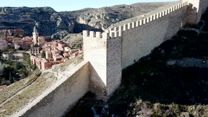 阿尔巴拉辛的防御北墙