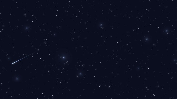 星空 夜空 安静 夜晚 星星 粒子 流星