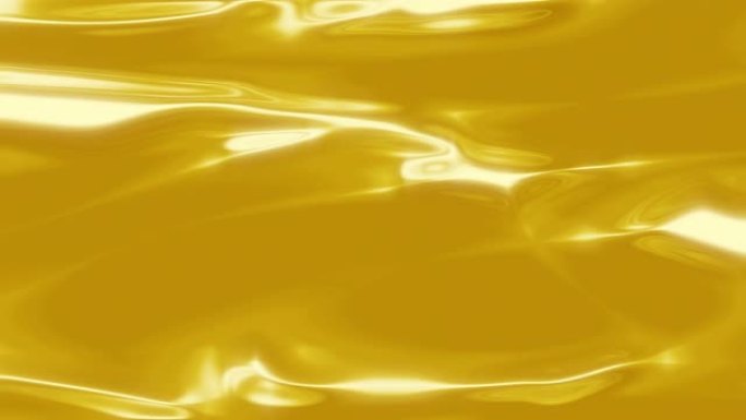 液态黄金。液态金属。抽象，迷幻。循环