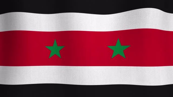 以现实的叙利亚棉花旗为背景