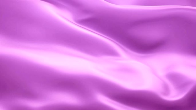 紫罗兰色背景旗帜视频在风中挥舞。现实的紫红色洋红色背景。紫罗兰色旗帜循环1080p全高清1920X1