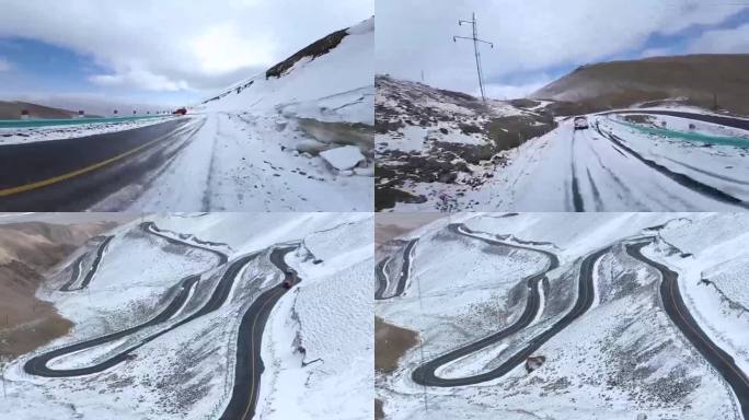 雪后大盘龙古道