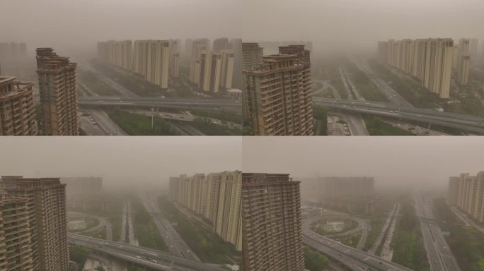 城市 沙尘暴 环境 环保 生态