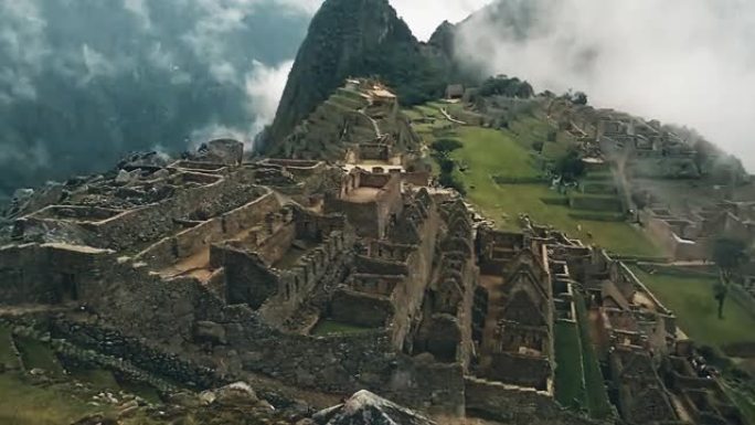 秘鲁库斯科附近的马丘比丘失落的印加市