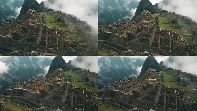 秘鲁库斯科附近的马丘比丘失落的印加市