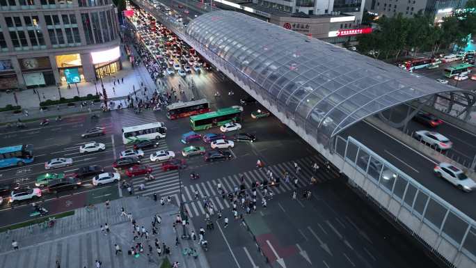 城市航拍 4k空境