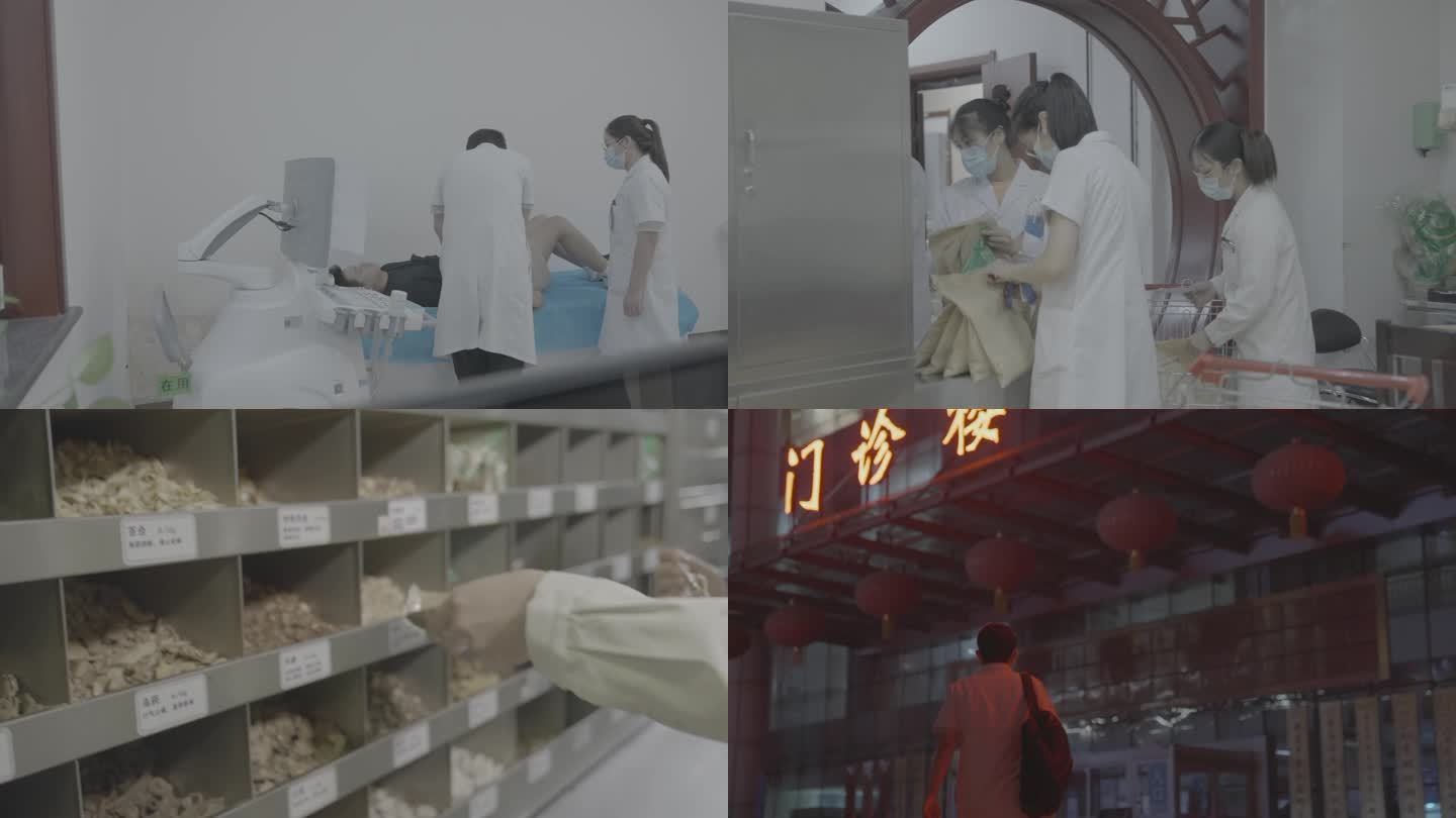 中医院视频素材
