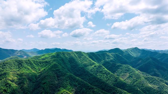 4K大山山川蓝天白云延时摄影