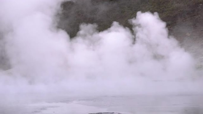 (4k分辨率) 地狱谷登别北海道温泉