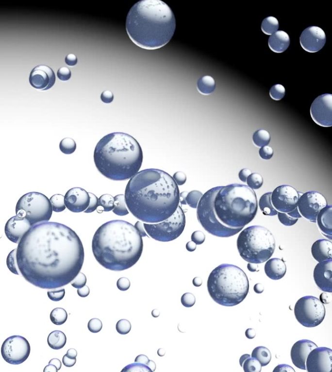 蓝色水球分解水油渗透精粹依克多因
