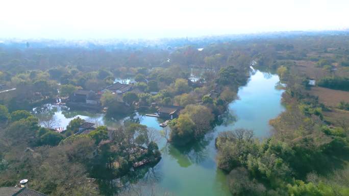 杭州西溪湿地美景风景视频素材