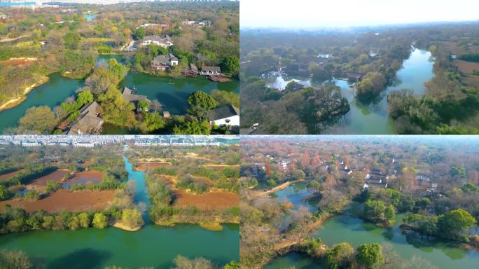 杭州西溪湿地美景风景视频素材
