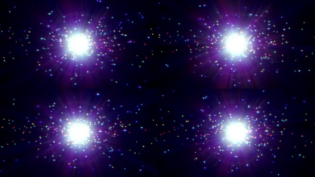 空间运动中的星体粒子