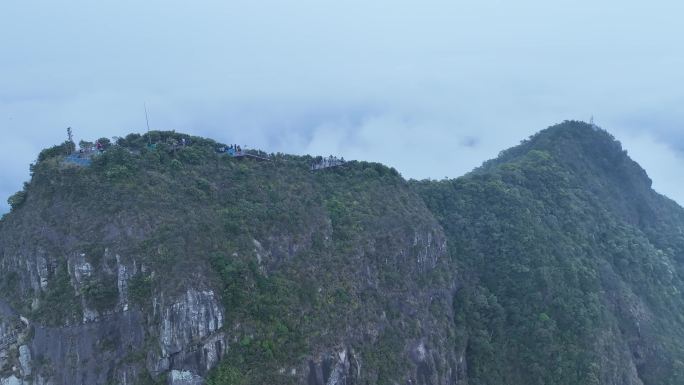 云海 乐东 尖峰岭 山顶  云雾