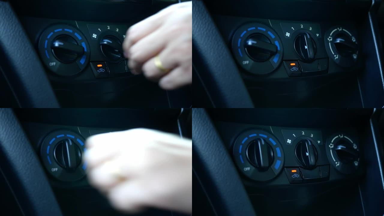 司机按下遥控器锁车后，汽车仪表盘防盗报警灯亮起。技术和交通理念。