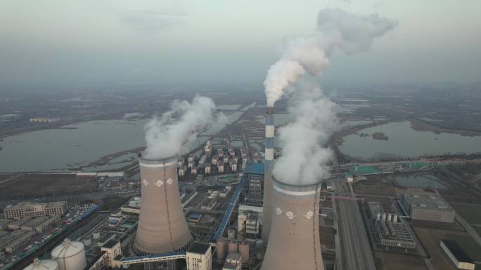 电厂 烟囱 环境污染 环保 空气污染