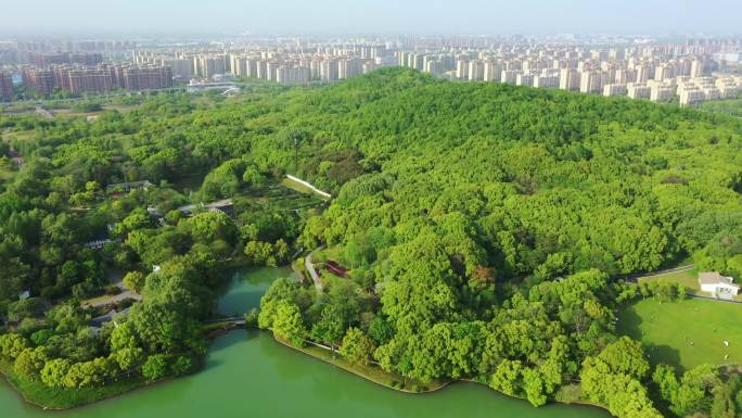 芜湖神山公园芜湖航拍宣传片城市风光