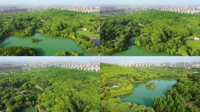 芜湖神山公园芜湖航拍宣传片城市风光