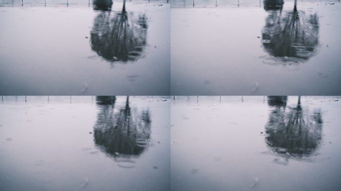 写意  雨滴 下雨天 文艺范 惬意 雨天