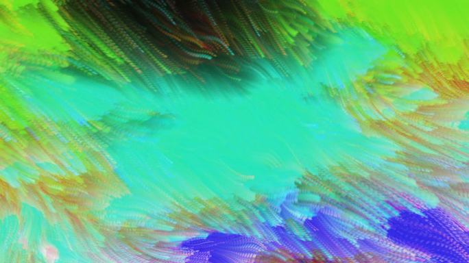 抽象艺术海浪海洋涌动创意视觉粒子投影59