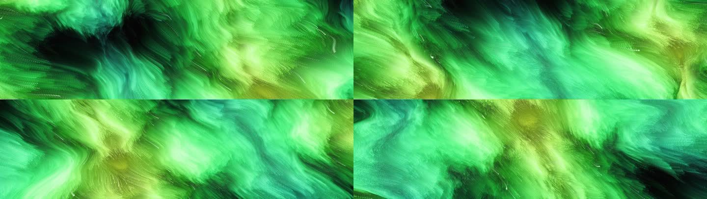 抽象艺术海浪海洋涌动创意视觉粒子投影69