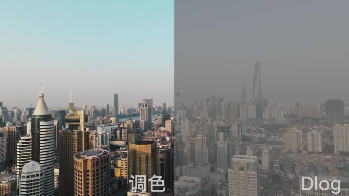 【版权】上海、城市、市中心、外滩、三件套