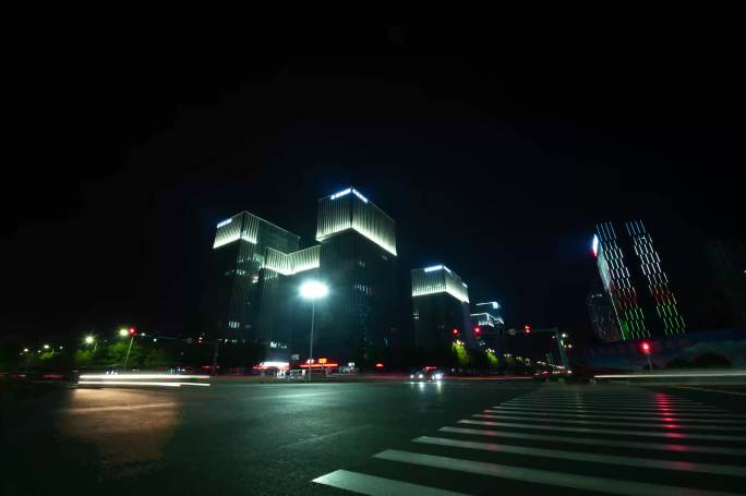 东营市金融港夜景