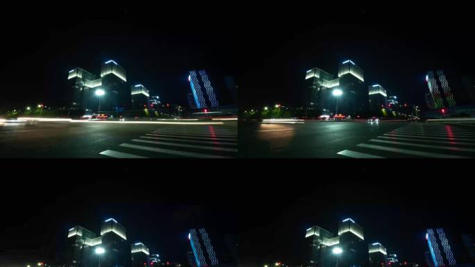 东营市金融港夜景