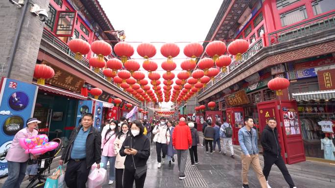 天津古文化街街景