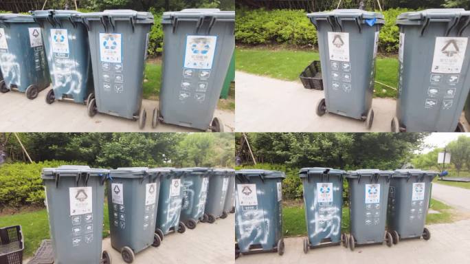 城市垃圾桶垃圾分类