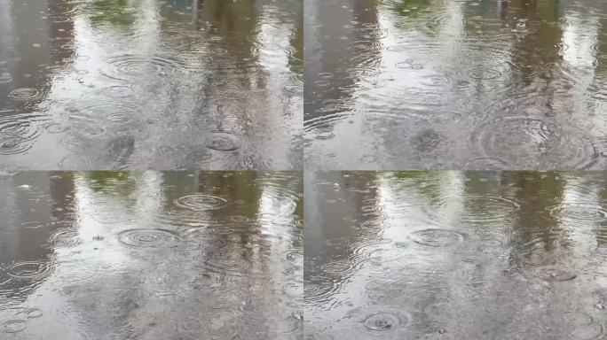 雨滴 涟漪