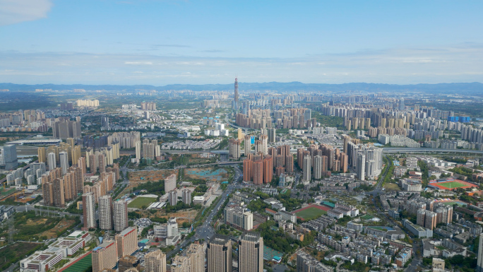 成都东门大景航拍