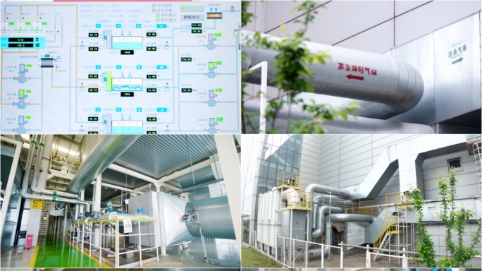 绿色工厂环保设施  热能回收 制冷泵房