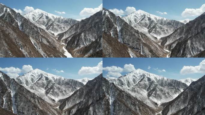 拉脊山雪 雪山 三月 大山