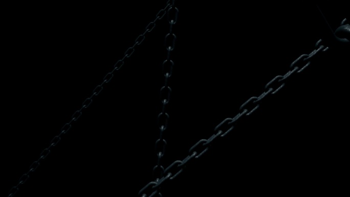 金属铁锁链循环背景1