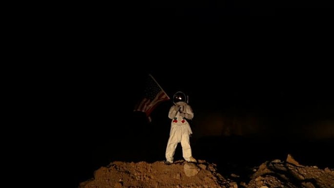 美国宇航员登上月球